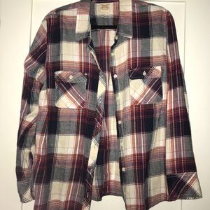 Oversized flannel